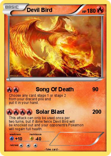 Pokemon Devil Bird