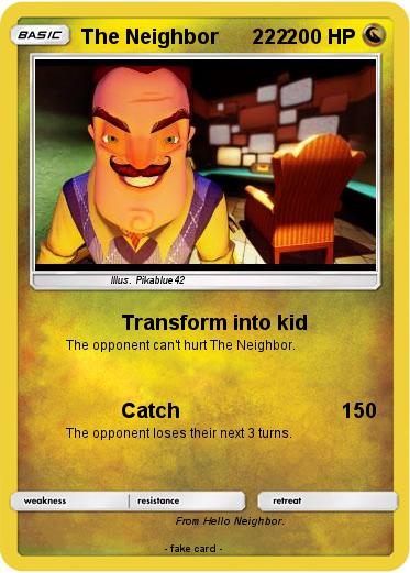 Pokemon The Neighbor      222