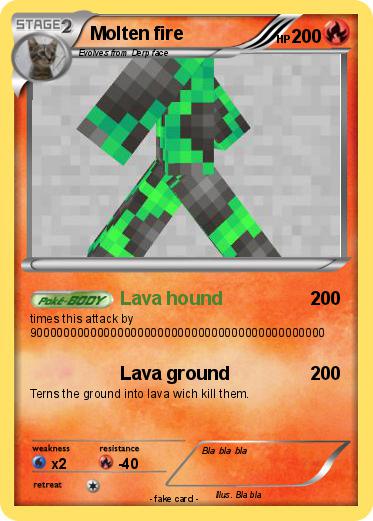 Pokemon Molten fire
