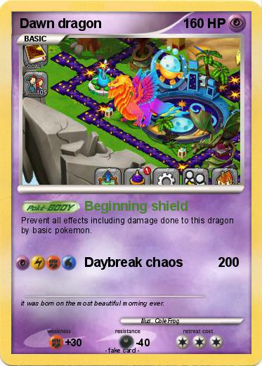 Pokemon Dawn dragon