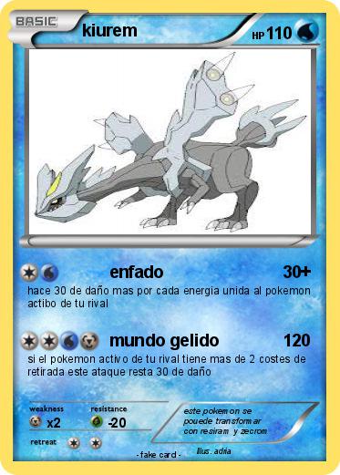 Pokemon kiurem