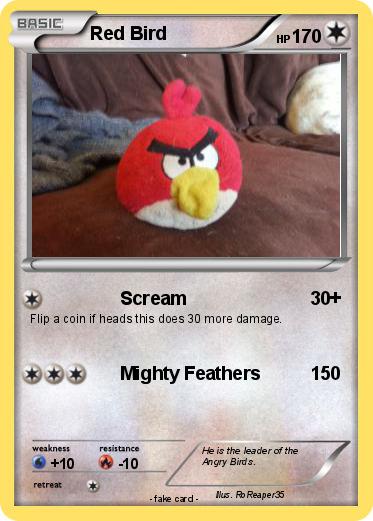 Pokemon Red Bird