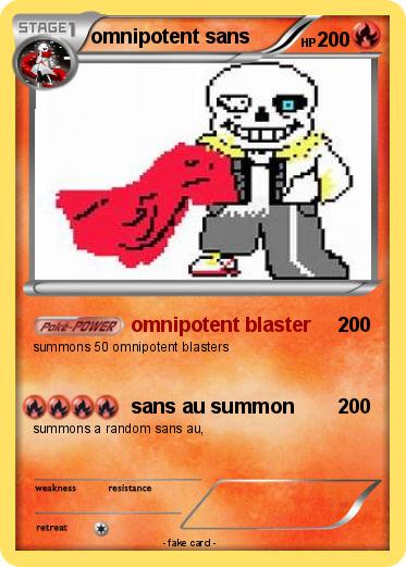 Pokemon omnipotent sans