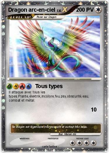 Pokemon Dragon arc-en-ciel