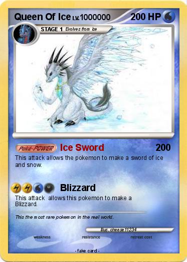 Pokemon Queen Of Ice