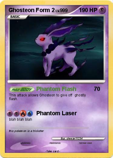 Pokemon Ghosteon Form 2