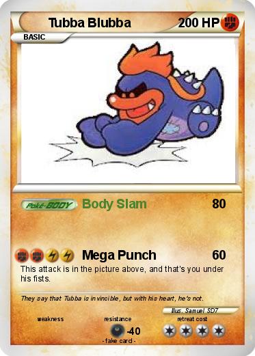 Pokemon Tubba Blubba