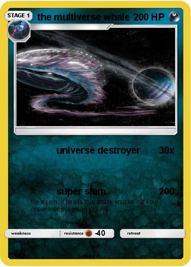 Pokemon the multiverse whale