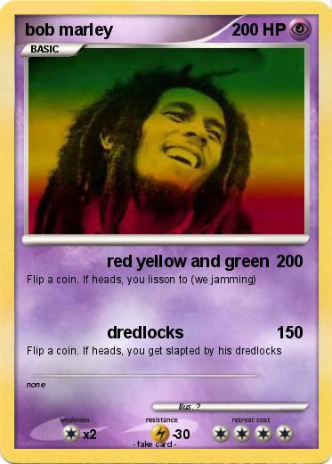 Pokemon bob marley