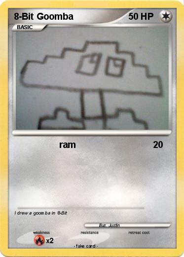 Pokemon 8-Bit Goomba