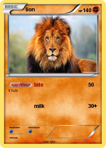Pokemon lion
