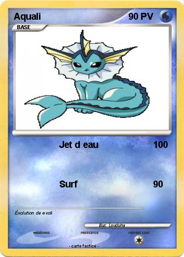 Pokemon Aquali