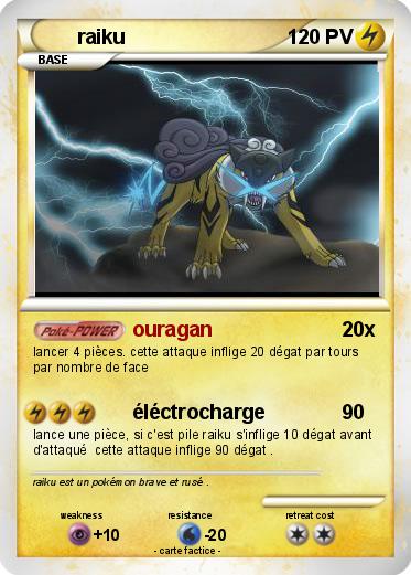 Pokemon raiku
