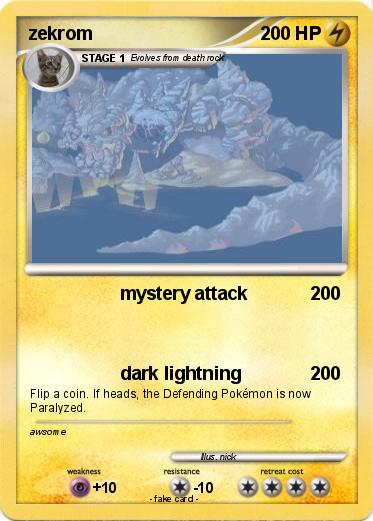 Pokemon zekrom