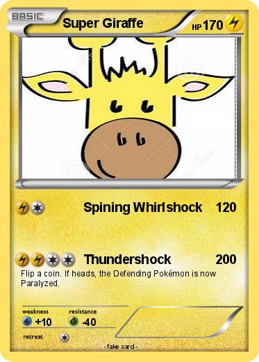 Pokemon Super Giraffe