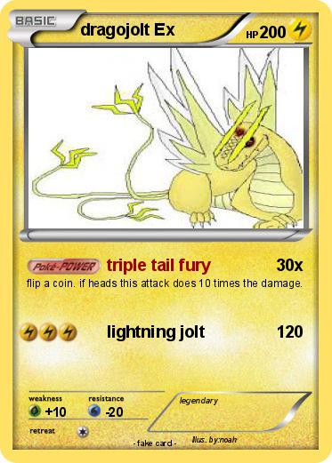 Pokemon dragojolt Ex