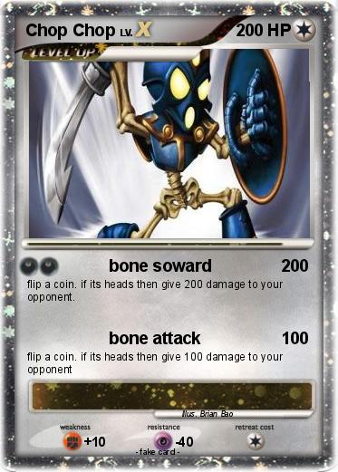 Pokemon Chop Chop