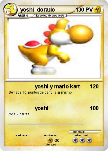 Pokemon yoshi  dorado