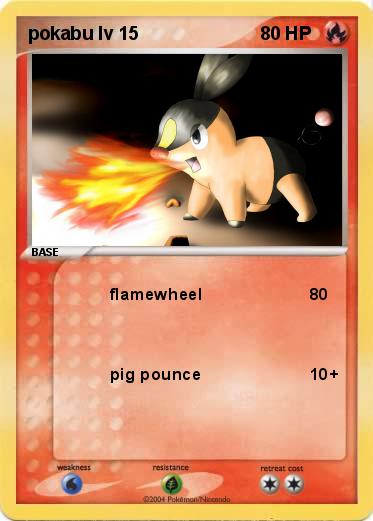 Pokemon pokabu lv 15