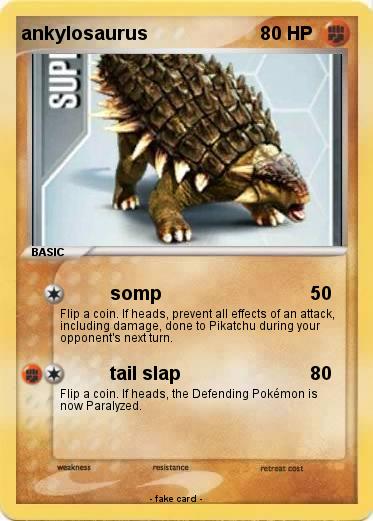 Pokemon ankylosaurus