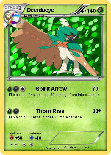 Pokemon Decidueye