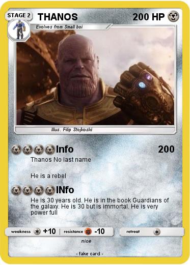 Pokemon THANOS