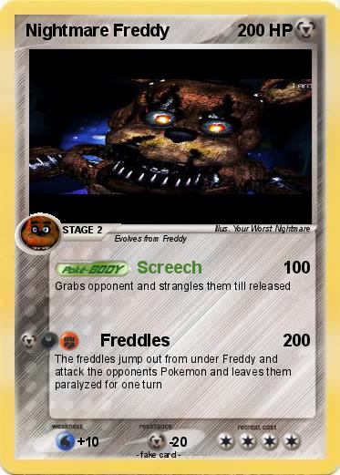 Pokemon Nightmare Freddy