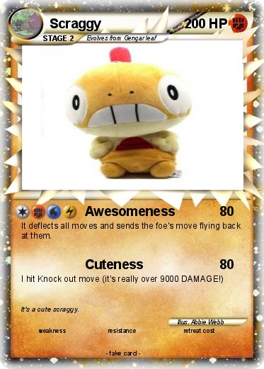 Pokemon Scraggy