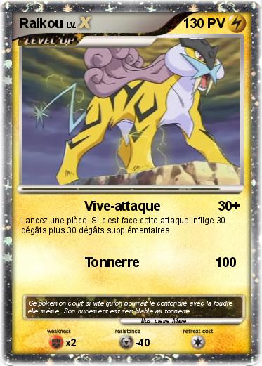 Pokemon Raikou