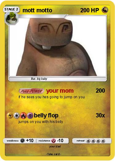 Pokemon mott motto