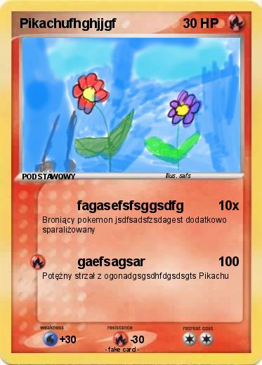 Pokemon Pikachufhghjjgf