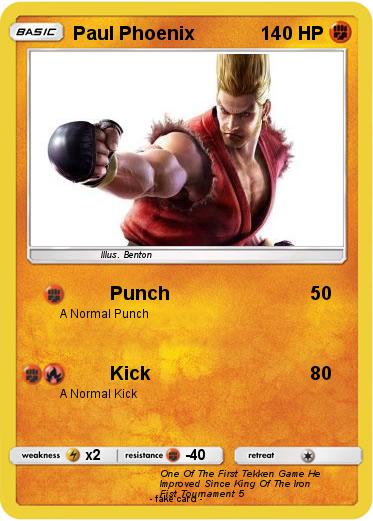 Pokemon Paul Phoenix