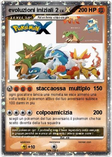Pokemon evoluzioni iniziali 2