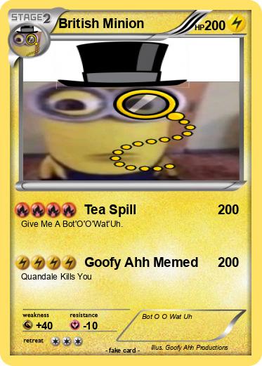 Pokemon British Minion