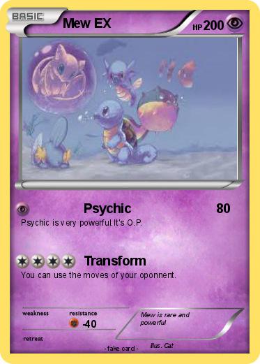 Pokemon Mew EX