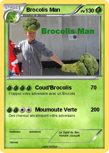 Pokemon Brocolis Man