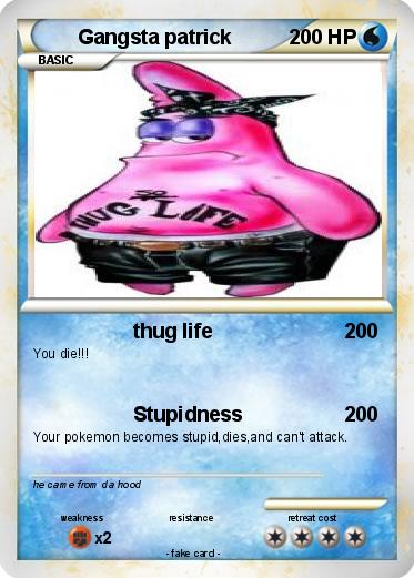 Pokemon Gangsta patrick