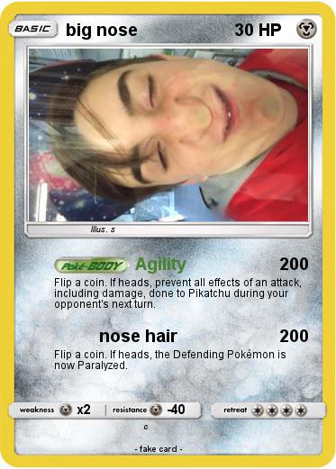 Pokemon big nose