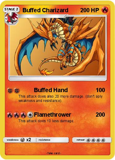 Pokemon Buffed Charizard