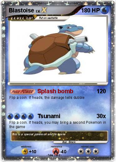 Pokemon Blastoise