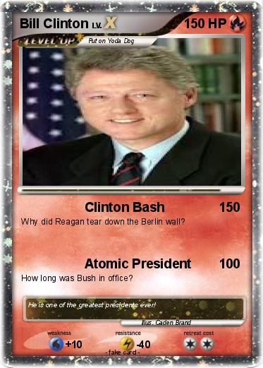 Pokemon Bill Clinton