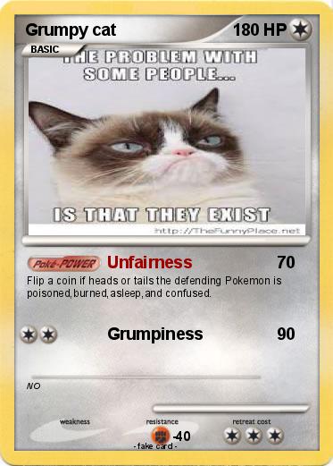 Pokemon Grumpy cat