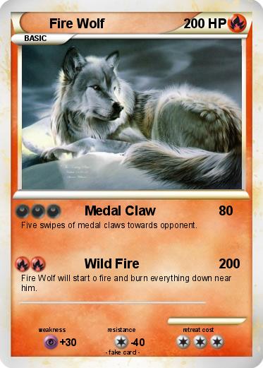 Pokemon Fire Wolf