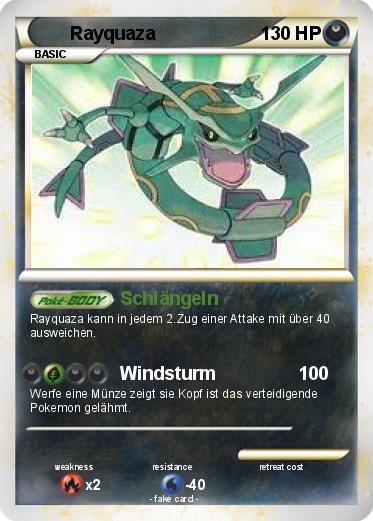 Pokemon Rayquaza