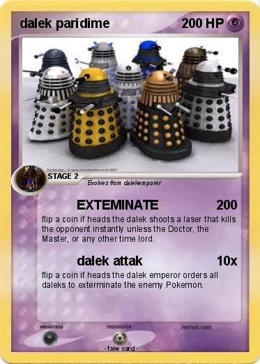 Pokemon dalek paridime