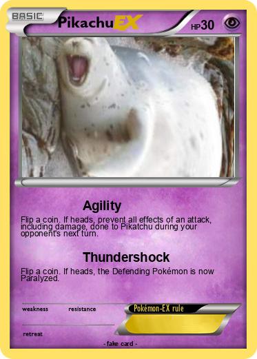 Pokémon Pikachu 23457 23457 - Agility - My Pokemon Card