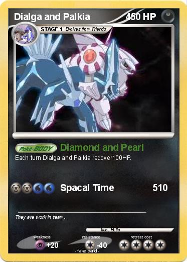 Pokemon Dialga and Palkia              4