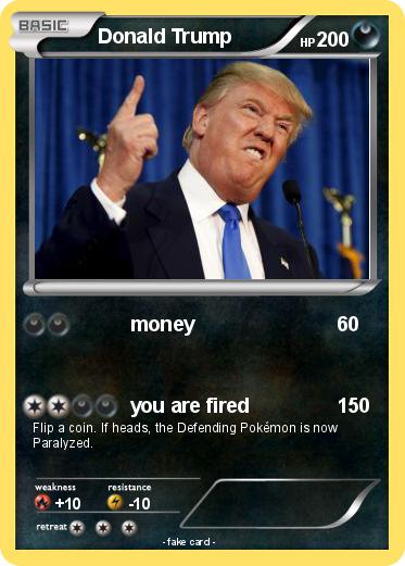 Pokemon Donald Trump