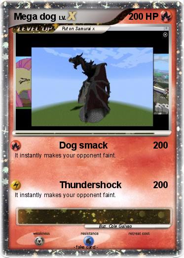 Pokemon Mega dog