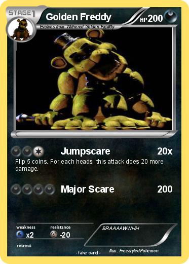Pokemon Golden Freddy